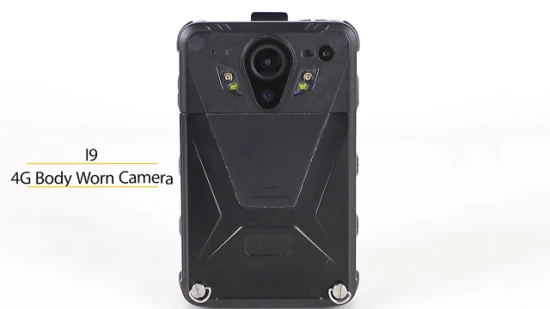 IP67 cámara llevada cuerpo video de la policía del registrador 1080P de Inrico I9 de la pantalla táctil de 2,31 pulgadas
