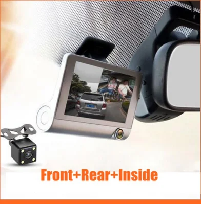 Cámara Dash Cam pequeña oculta para grabadora con sistema de visualización DVR Video coches Moto camión Mi copia de seguridad datos del automóvil coche caja negra