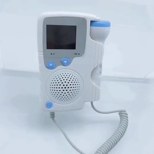 Monitor de frecuencia cardíaca portátil para bebés con auriculares