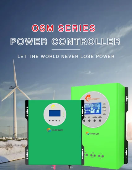 Controlador de carga de energía solar MPPT de alta eficiencia 40A/60A